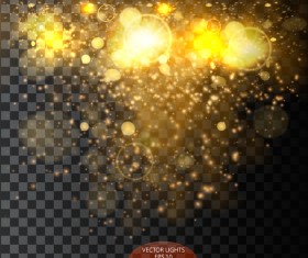 light effect illustration vector material 01