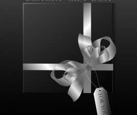 luxury square gift box template vector 13