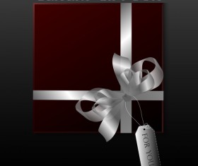 luxury square gift box template vector 16