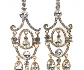 All kinds of jewelry earrings Stock Photo 01