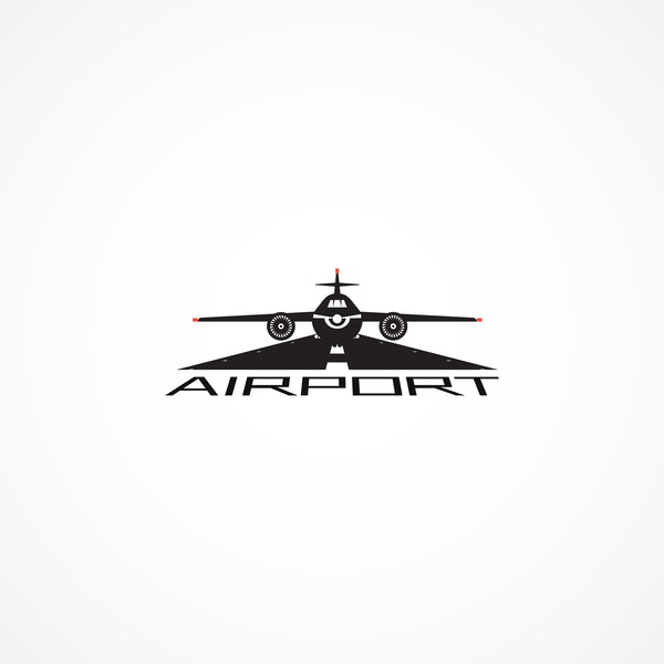 Ariport logo design vectors