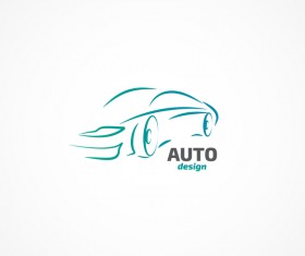 Auto logo design vector