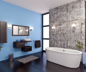 Bathroom design Stock Photo 07