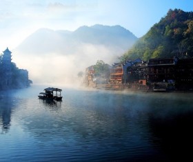 Beautiful landscape landscape Stock Photo