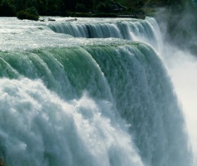 Beautiful spectacular Great Falls Stock Photo
