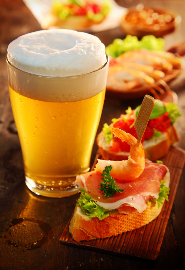 Beer and snacks HD picture 01