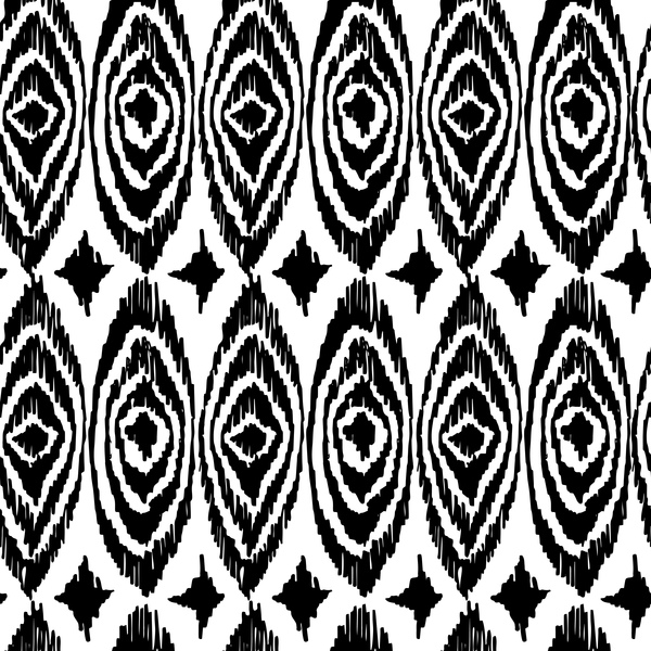 Boho pattern seamless vector 03