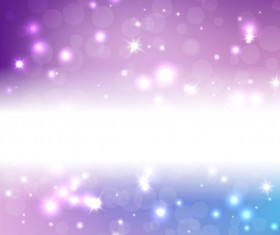 Bright stars light and halation background vector 03