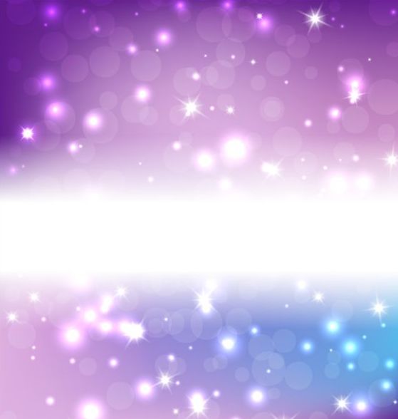 Bright stars light and halation background vector 03