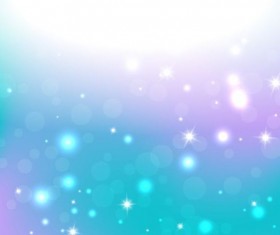 Bright stars light and halation background vector 05