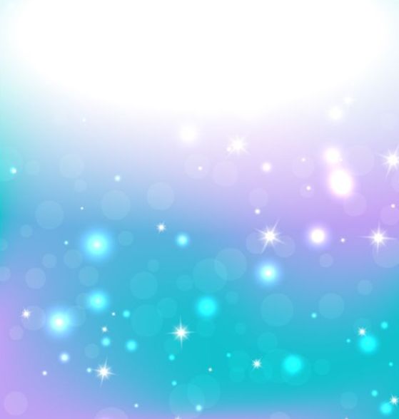 Bright stars light and halation background vector 05