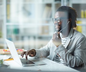 Businessman at work Stock Photo 12