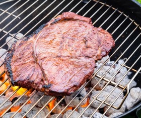 Charcoal grill Stock Photo