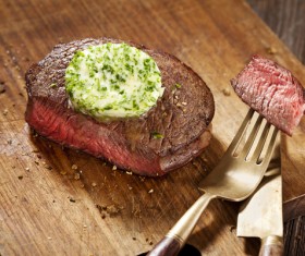 Cheese with gourmet barbecue Stock Photo