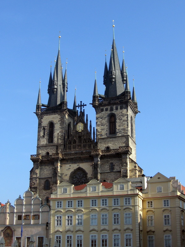Church of Prague Stock Photo