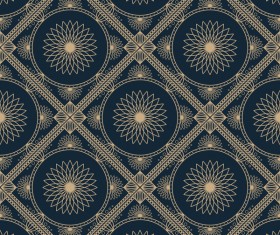 Classical seamless pattern creative vectors set 06