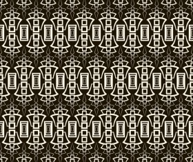 Classical seamless pattern creative vectors set 19