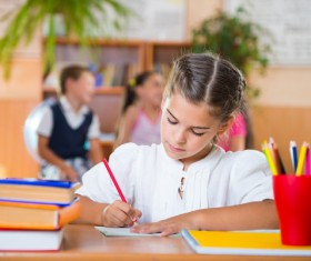 Classroom learning children HD picture 02