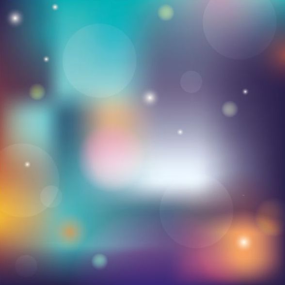Colorful blurred background with halation effect vector 03
