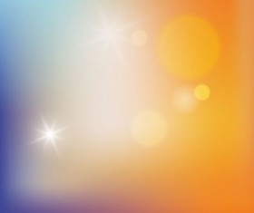 Colorful blurred background with halation effect vector 05
