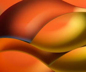 Colorful origami pattern made of curved sheets of paper 09