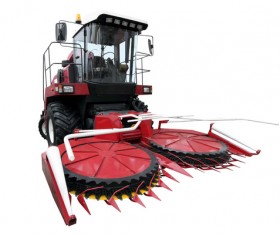 Combine harvesters Stock Photo