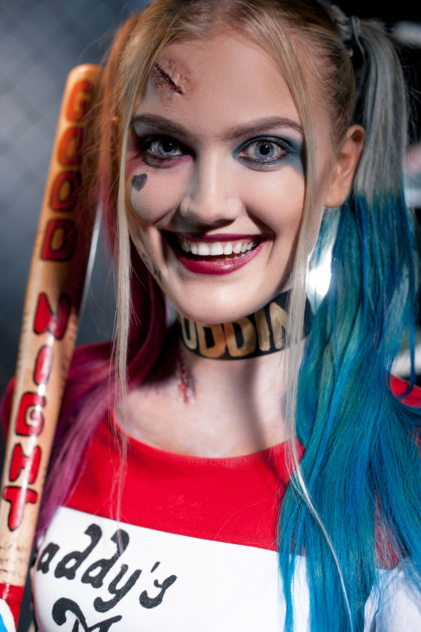 Cosplay and girl in costume Harley Quinn HD picture 07