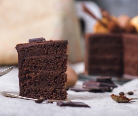 Delicious chocolate cake HD picture 02