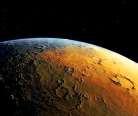 Desolate planet Stock Photo 02