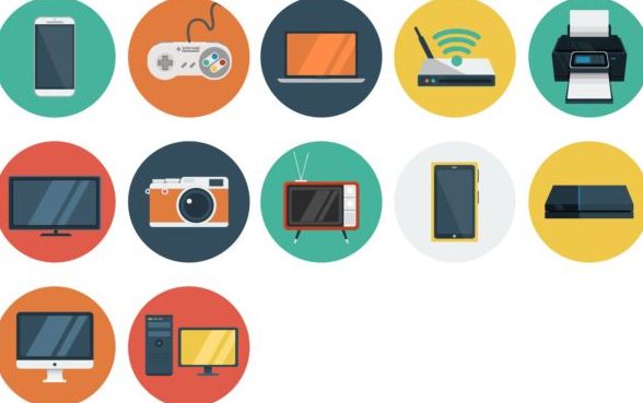 Devices vintage icons