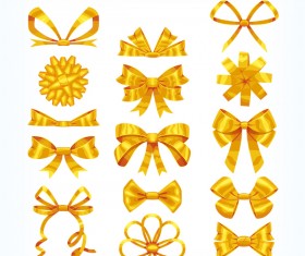 Golden Bow vector material free download