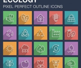 Ecology outline icon