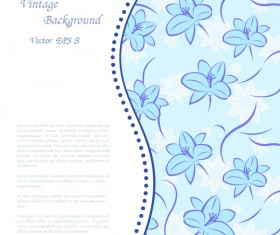 Elegant retro background vector 03