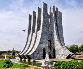 Famous fountains around the world Stock Photo 01