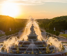 Famous fountains around the world Stock Photo 06