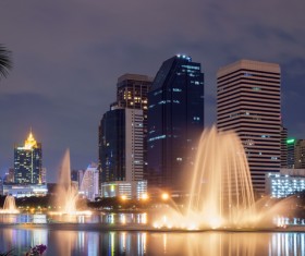 Famous fountains around the world Stock Photo 19