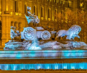 Famous fountains around the world Stock Photo 22