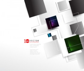 Fashion elements business background vector