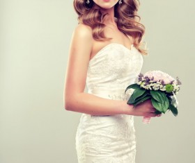 Fashion wedding beauty HD picture