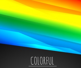 Fresh colorful vector art background