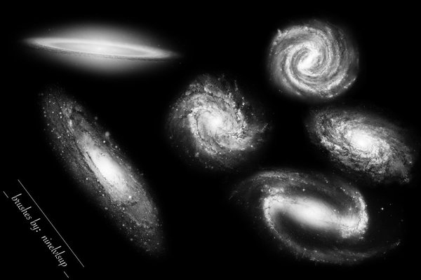 Galaxy photoshop brushes