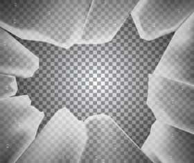 Glass broken background illustration vector 03