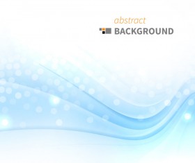 Halation background with abstract blue wave vector