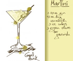 Hand drawn drank poster vectors 04