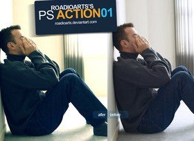 Indoor light photoshop action