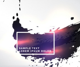 Ink grunge background abstract vector 12