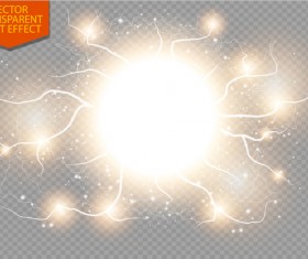 Light transparennt effect illustration vector 06
