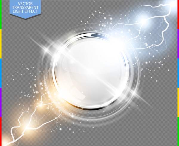 Light transparennt effect illustration vector 08