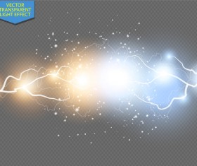 Light transparennt effect illustration vector 09