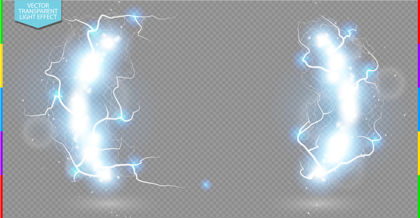 Light transparennt effect illustration vector 11